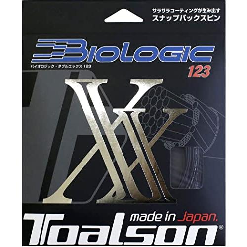 トアルソン TOALSON テニスガット 単張り バイオロジック・ダブルエックス（BIOLOGIC ...