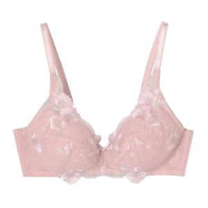 [アツギ] ふんわり立体カップ ノンワイヤーブラ カップ裏メッシュレディース 97371AS (メルローズ) A85