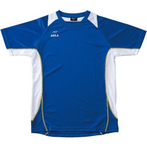 アグラ（AGLA） ゲームシャツ AG901 ブルー M