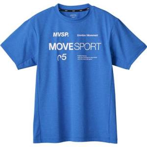 デサント Tシャツ 半袖 SUNSCREEN オーセンティックロゴ ショートスリーブ メンズ DMMXJA51 BL S