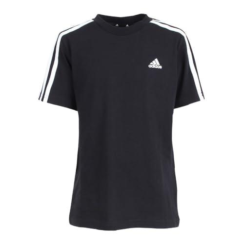 [アディダス] 半袖 Tシャツ キッズ エッセンシャルズ 3ストライプス コットン半袖Tシャツ EC...