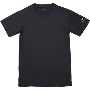 Phiten（ファイテン） アクアチタン加工 半袖 丸首 Tシャツ （ネイビー