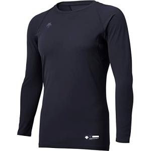 DESCENTE(デサント) 野球 ジュニア アンダーシャツ 丸首 長袖アンダーシャツ JSTD-771B ボーイズ Dネイビー 130