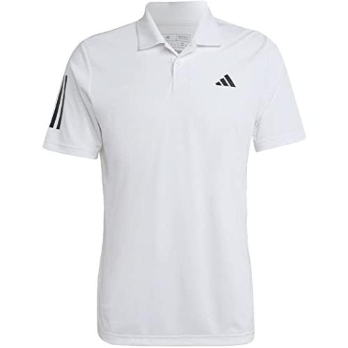 [アディダス] テニス ポロシャツ クラブ 3ストライプス メンズ ホワイト(HS3268) 2XL
