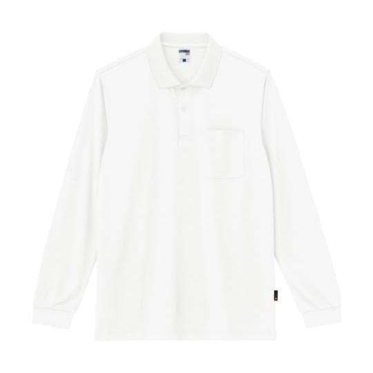 ライフマックス ポロシャツ 4.3オンスドライロングスリーブポロシャツ(汗を臭いにしないポリジン加工...