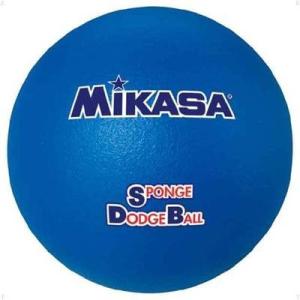 ミカサ スポンジドッジボール ブルー 軽量約210g STD-21 BL