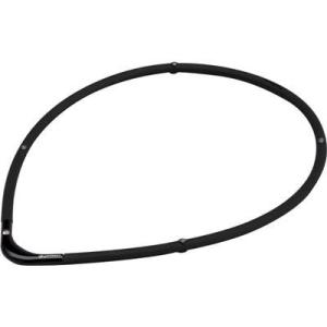 ファイテン(phiten) RAKUWA磁気チタンネックレスS-|| ブラック×ブラック 55cm　(4940756360620)