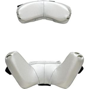 ゼット ZETT キャッチャー用 防具付属品 マスクパッド BLMP112 シルバー×ブラック(1319) -