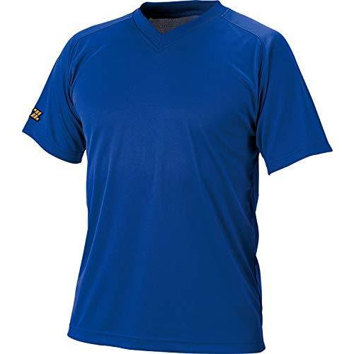 ゼット(ZETT) 野球 ベースボールVネック半袖Tシャツ ロイヤルブルー M BOT635