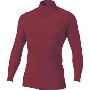 ZETT 野球 プロステイタス PCWハイネック長袖アンダーシャツ BPRO800H Wエンジ M