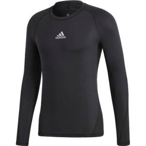 adidas サッカーウェア ALPHASKIN TEAM ロングスリーブシャツ EVN55  EVN55 CW9486 ブラック J/XO