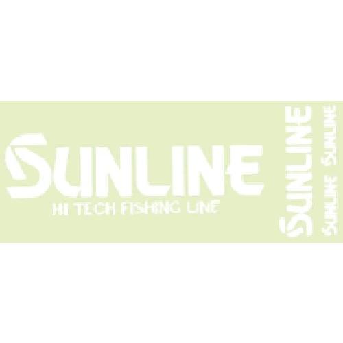 サンライン(SUNLINE) ステッカー サンライン ステッカー 小 ホワイト ST-4002