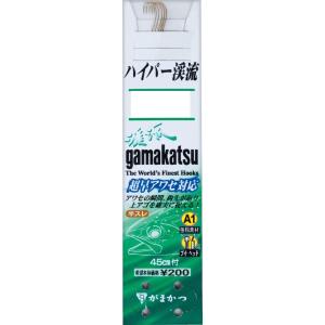 がまかつ(Gamakatsu) 糸付　ナノヤマメ　針６号−ハリス０．６号