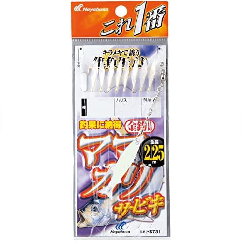 ハヤブサ(Hayabusa) これ一番 ママカリサビキ 金袖 8本鈎 6-1.5 HS731-6-1...