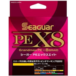 クレハ(KUREHA) PEライン シーガー PE X8 200m 0.6号 14lb(6.4kg) 5色分け