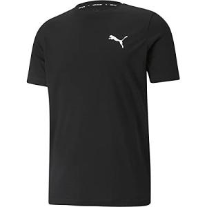 [プーマ] 半袖 トレーニング ドライ ACTIVE スモールロゴ Tシャツ メンズ 21年秋冬カラー プーマ ブラック(01) L