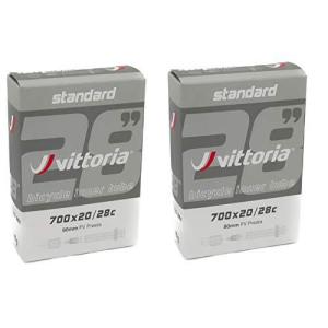 Vittoria インナーチューブ 700x20/28c 仏式80mm 2個セット