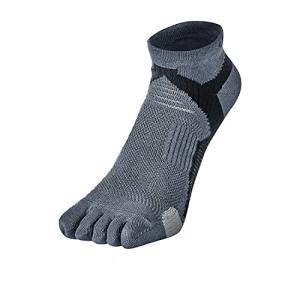 phiten 足王 5本指 グレー/ブラック 25-27cm