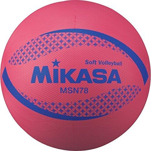 ミカサ(MIKASA) カラーソフトバレーボール 円周78cm（レッド） MSN78-R R 円周7...