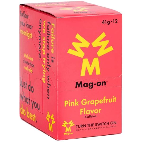Mag-on(マグオン) エナジージェル ピンクグレープフルーツ味 12個入り TW210233