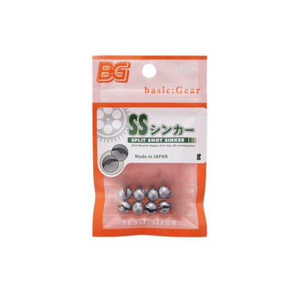 ベーシックギア (Basic gear) スプリットショットシンカー 4.2g
