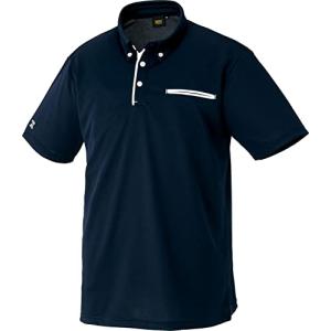 ゼット (ZETT) 野球 ベースボールポロシャツ ボタンダウンポロシャツ ネイビー (2900) 2XOサイズ BOT83Pの商品画像