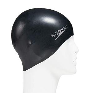 Speedo スイムキャップ シリコーンキャップ 水泳 ユニセックス SD93C03 ブラック FREEの買取情報