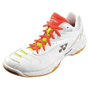 [ヨネックス] YONEX バドミントンシューズ POWER CUSHION 66 SHB66 011 ホワイト 24.5｜montaukonline