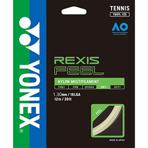 ヨネックス(YONEX) テニス ガット レクシスフィール130 ホワイト(011) TGRFL13...