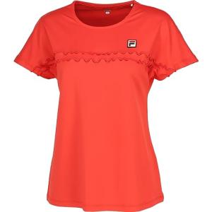 [フィラ テニス] 半袖シャツ ゲームシャツ VL2687 レディース オレンジの商品画像