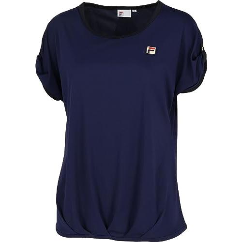 [フィラ テニス] 半袖シャツ ゲームシャツ VL2698 レディース フィラネイビー M