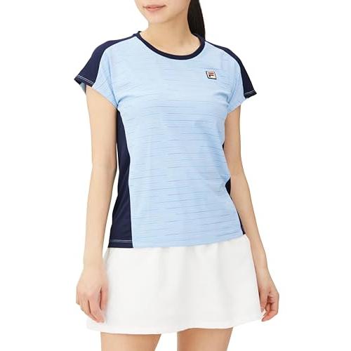 [フィラ テニス] テニス 半袖シャツ ゲームシャツ VL2800 レディース サックス