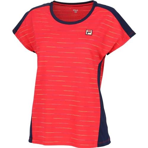 [フィラ テニス] テニス 半袖シャツ ゲームシャツ VL2800 レディース フィラレッド