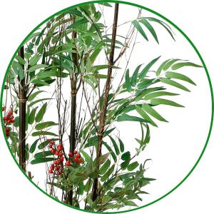和風 人工観葉植物 大型 フェイクグリーン 光...の詳細画像3