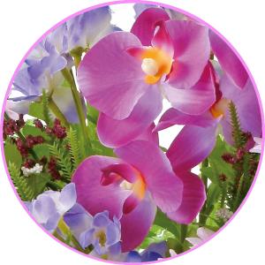 アートフラワー 造花 光触媒 胡蝶蘭アレンジメ...の詳細画像4