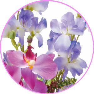 アートフラワー 造花 光触媒 胡蝶蘭アレンジメ...の詳細画像5