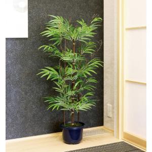 和風 人工観葉植物 光触媒加工 光の楽園　黒竹（幹/天然黒竹）