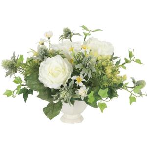 アートフラワー 造花 光触媒フラワー　光の楽園　クリアローズ