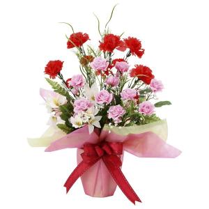 アートフラワー（光触媒造花）　光の楽園　ミックスカーネーション