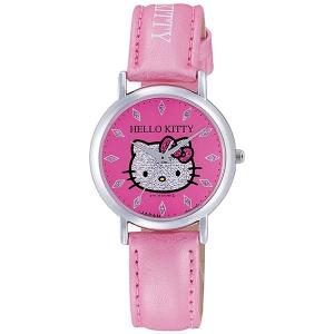 シチズン CITIZEN ハローキティ 日本製 レディース 腕時計 0009N002 ピンク｜montereyfashion