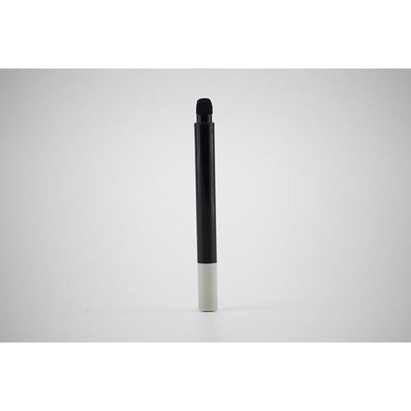 ホワイトボードマーカー　黒　イレーザー付き　消せる　細字　小型