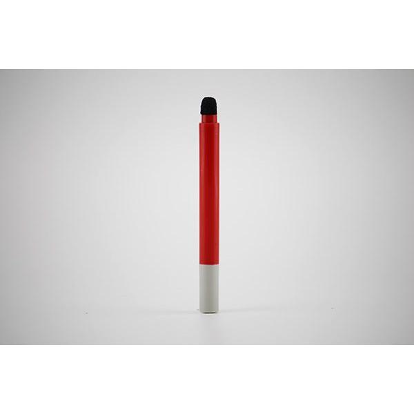 ホワイトボードマーカー　赤　イレーザー付き　消せる　細字　小型