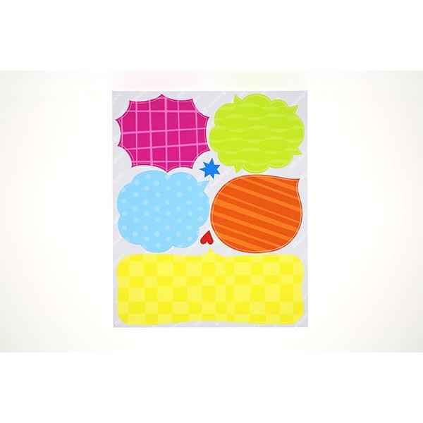 ふきだし　剥がせる　書ける　ステッカー　メモ