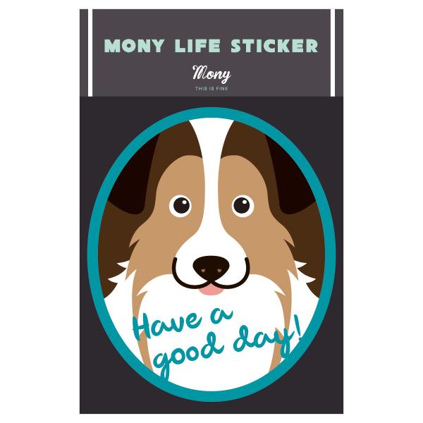 ステッカー　シェットランドシープドッグ　犬　車　ポスト　玄関　かわいい　わんこ　防犯