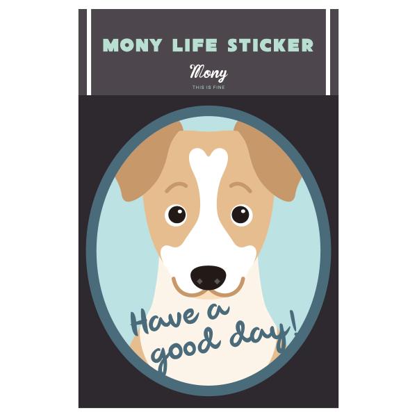 ステッカー　ジャックラッセルテリア　犬　車　ポスト　玄関　かわいい　わんこ　防犯