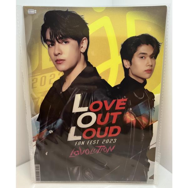 タイ GMMTV 公式 Joong ジュン Dunk ダンク A4 クリアファイル moogreen