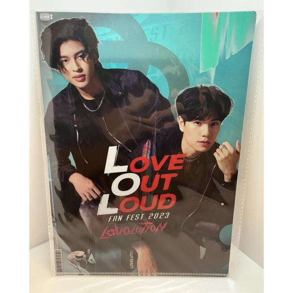 タイ GMMTV 公式 Pond ポンド Phywin プウィン A4 クリアファイル moogre...