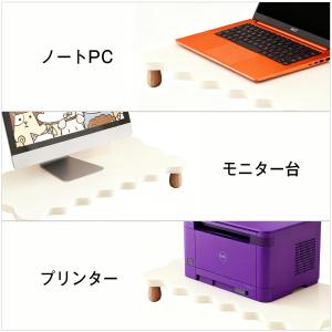 モニター台 卓上 pc台 木製 パソコン台 机...の詳細画像4
