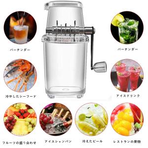 手動アイスクラッシャー 砕氷機 砕氷器 製氷器...の詳細画像1
