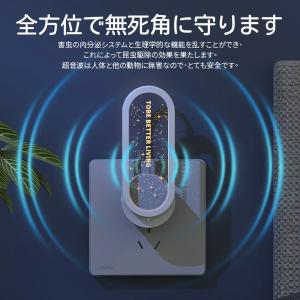 超音波駆蚊器 蚊取り 虫よけ 超音波 LEDラ...の詳細画像3